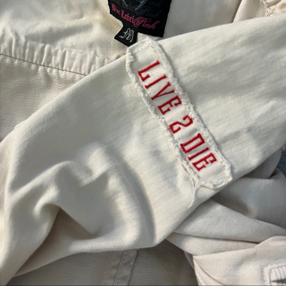 BLAC LABEL PINK Jacket Juniors 1968 BLPP Live 2 Die Zipper (M/Medium) - Picture 4 of 6